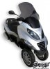 Szyba ERMAX SCOOTER HIGH z osłonami na ręce 74 cm Piaggio MP3 2007 - 2012